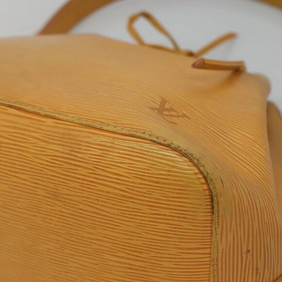 LOUIS VUITTON Epi Petit Noe Shoulder Bag Yellow M44109 LV Auth EC352 - Picture 10 of 15